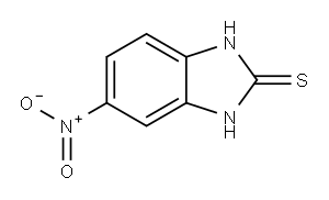 2-MERCAPTO-5-NITROBENZIMIDAZOLE Structure