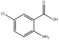2-Amino-5-chlorobenzoic acid Structure