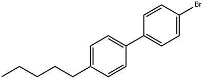 4-BROMO-4'-N-PENTYLBIPHENYL Structure