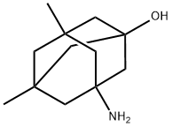 3-AMINO-5,7-DIMETHYLADAMANTAN-1-OL Hydrochloride Structure