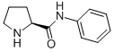 (S)-N-Phenyl-2-pyrrolidinecarboxamide Structure