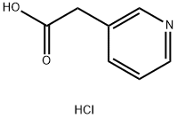 3-Pyridylacetic acid hydrochloride Structure