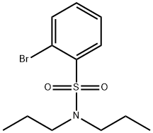 2-Bromo-N,N-dipropylbenzenesulphonamide Structure