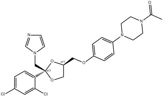 Ketoconazole Structure