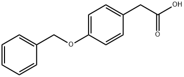 4-BENZYLOXYPHENYLACETIC ACID Structure