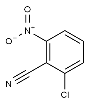 2-CHLORO-6-NITROBENZONITRILE Structure