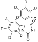 5,5-DIPHENYL-D10-HYDANTOIN Structure