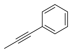 1-PHENYL-1-PROPYNE Structure