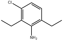 3-CHLORO-2,6-DIETHYLANILINE Structure