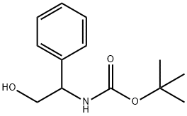 N-BOC-D/L-PHENYLGLYCINOL Structure
