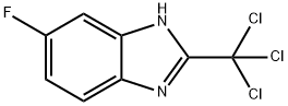5-FLUORO-2-(TRICHLOROMETHYL)-1H-BENZIMIDAZOLE Structure