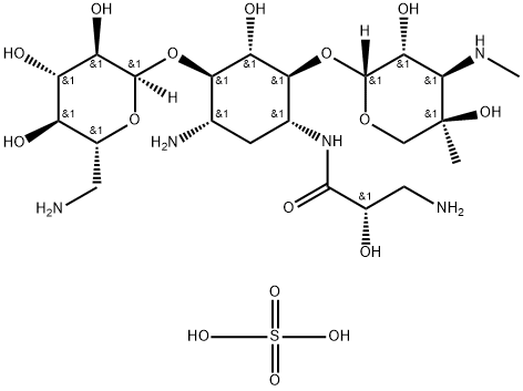 Isepamicin sulfate Structure