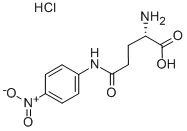L-GLUTAMIC ACID GAMMA-(P-NITROANILIDE) HYDROCHLORIDE Structure