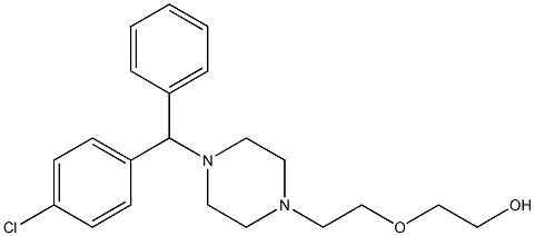 Hydroxyzine Structure