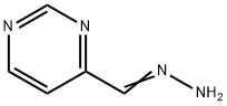4-Pyrimidinecarboxaldehyde, hydrazone (9CI) Structure