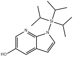1-(Triisopropylsilyl)-1H-pyrrolo[2,3-b]pyridin-5-ol Structure