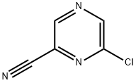 6-chloropyrazine-2-carbonitrile Structure