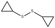 Dicyclopropyldisulfide Structure