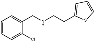 N-(2-CHLOROBENZYL)-2-(2-THIENYL)ETHYLAMINE HYDROCHLORIDE Structure