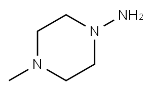 1-Amino-4-methylpiperazine Structure