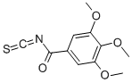 3,4,5-trimethoxybenzoyl isothiocyanate Structure