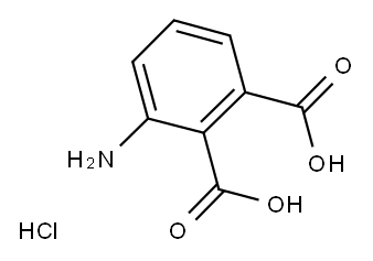 3-AMINOPHTHALIC ACID HYDROCHLORIDE Structure