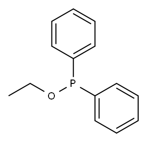 Ethyl diphenylphosphinite Structure