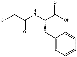 N-CHLOROACETYL-L-PHENYLALANINE Structure