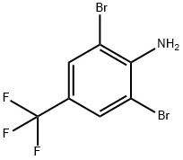 2,6-DIBROMO-4-(TRIFLUOROMETHYL)ANILINE Structure