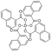 Zirconium naphthenate Structure