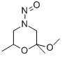 N-nitroso-2-methoxy-2,6-dimethylmorpholine Structure
