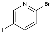 2-Bromo-5-iodopyridine Structure