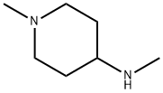 1-Methyl-4-(methylamino)piperidine Structure