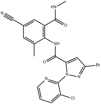 Cyantraniliprole Structure