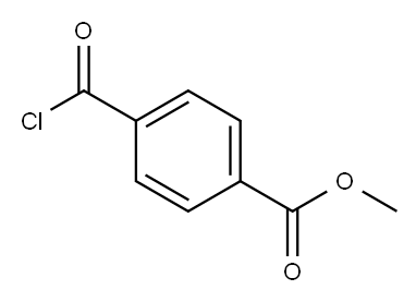 Methyl 4-chlorocarbonylbenzoate Structure