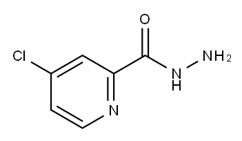 4-CHLORO-PYRIDINE-2-CARBOXYLIC ACID HYDRAZIDE Structure