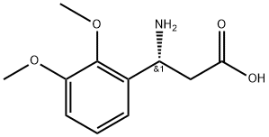 (R)-3-Amino-3-(2,3-dimethoxy-phenyl)-propionic acid Structure