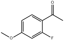 2-Fluoro-4-methoxyacetophenone Structure