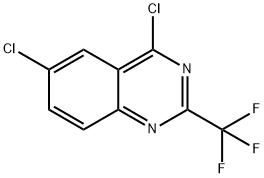 4,6-DICHLORO-2-(TRIFLUOROMETHYL)QUINAZOLINE Structure