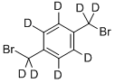 A,A'-DIBROMO-P-XYLENE-D8 Structure