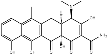 4-EPIANHYDROTETRACYCLINE Structure