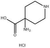 4-AMINO-PIPERIDINE-4-CARBOXYLIC ACID 2 HCL Structure