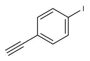 Benzene, 1-ethynyl-4-iodo- Structure