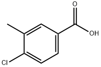 4-Chloro-3-methylbenzoic acid Structure