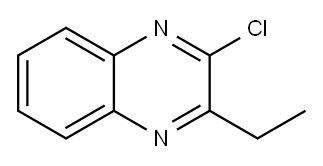 2-CHLORO-3-ETHYLQUINOXALINE Structure
