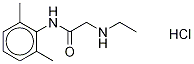 Nor Lidocaine Hydrochloride Structure