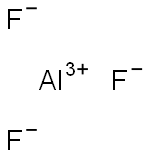 Aluminum fluoride Structure