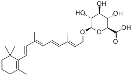 13-cis Retinoyl b-D-Glucuronide Structure