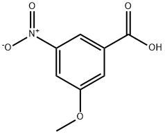 3-METHOXY-5-NITROBENZOIC ACID Structure