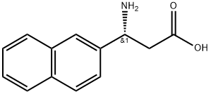 (R)-3-Amino-3-(2-naphthyl)-propionic acid Structure